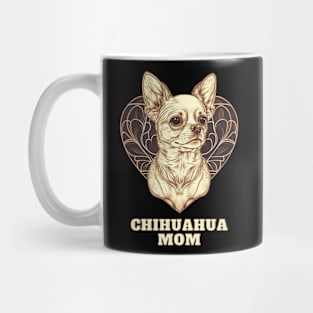 chihuahua, dog mom, dog lover, animal lover, animal friend, funny animal tee, chihuahua mom, little dog swag, best friend, mother's day gift, mothers day, aunt gift, present, daughter gift, wife gift Mug